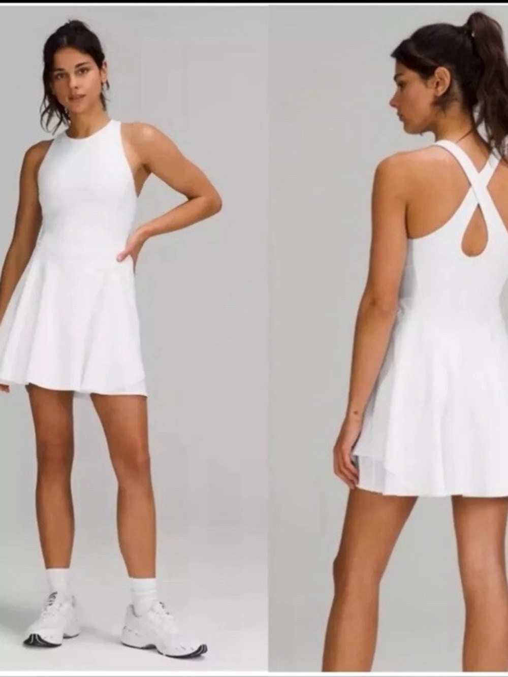 lululemon athletica White Court Crush Athletic Dress